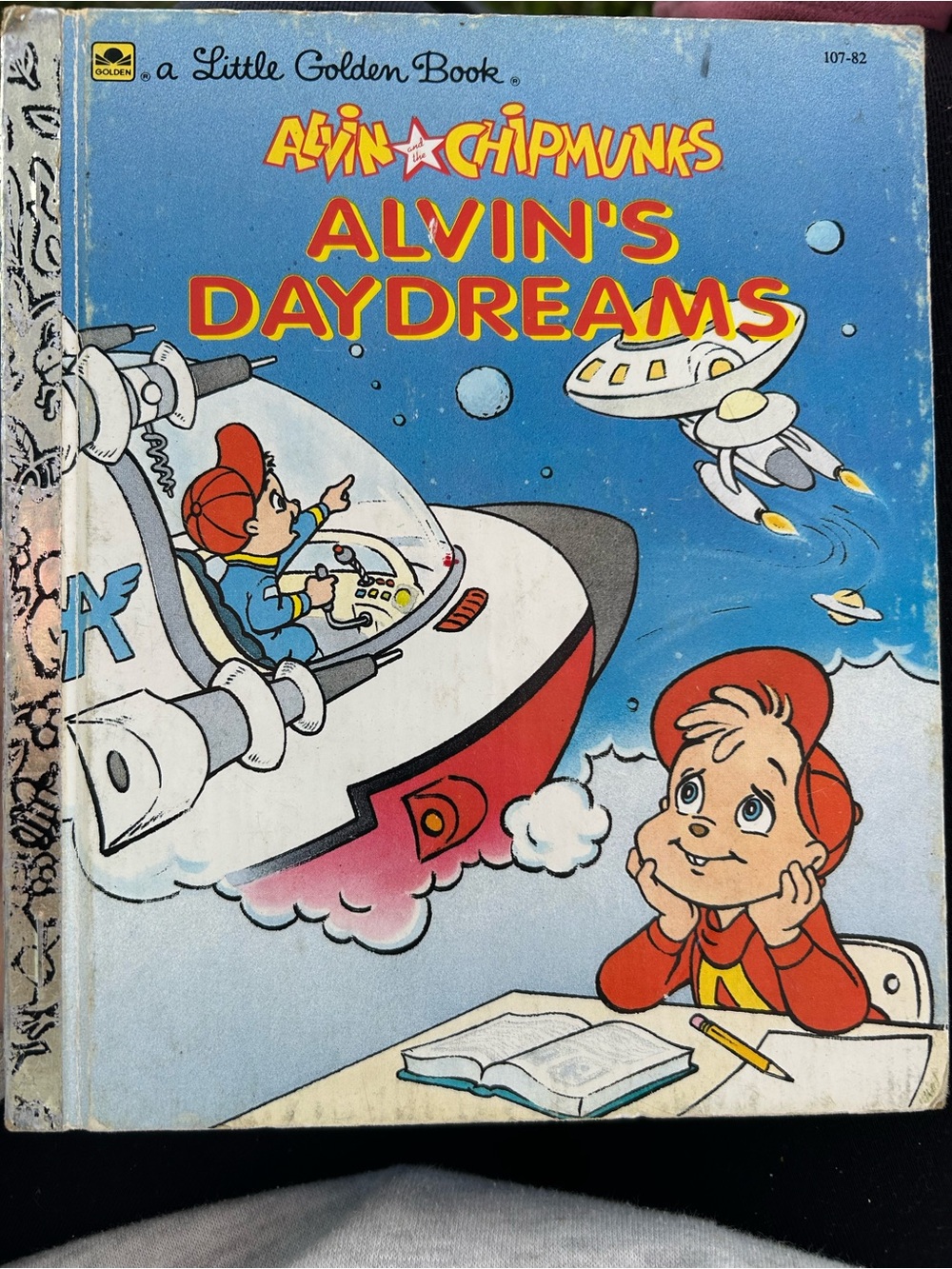 Alvin's Daydreams Little Golden Book - Alvin and the Chipmunks